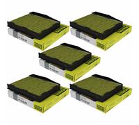 5X MANN-FILTER Filtro De Habitáculo Biofuncional Para Alérgicos FP 2335 KIT