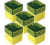 5X MANN-FILTER Filtro De Hidráulico Para Transmisión Automática WH 980/1