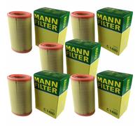 5x MANN Filtro De Aire C 1480