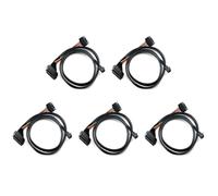 5X Mini SAS HD de 12G Incorporado A U.2 / SFF-8643 SFF-8639 Cable 0.5M con Fuente Alimentación SATA 15 , Adecuado para SSD