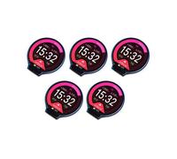 5X MóDulo de Pantalla LCD de Pantalla Redonda de 1,28 Pulgadas GC9A01 Comunicación SPI RGB 65K