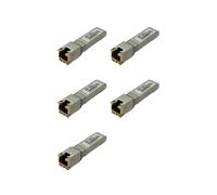 5X Módulo Óptico 10G SFP + A Rj45 30m Autoadaptación 10G/5G/2.5G Compatible con Conmutador Óptico para , Mikrotik y Ethernet