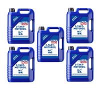5x Original Liqui Moly 5L 2-Takt-Motoroil 2T Aceite de Motor Aceite Oil
