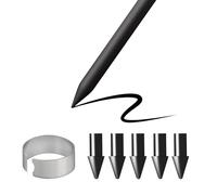 5X Original Puntas de Repuesto para Remarkable Paper Pro & Pro Move Marker Plus Pen, Más Duradero, Controlar Preciso, Pantalla Amistoso, Negro