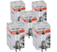 5x OSRAM CLÁSICO H7 1500 Lm Bombilla