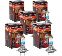 5x OSRAM H7 Night Breaker 220 Halógeno Hasta +220% 1500Lm 55W 12V Modelo