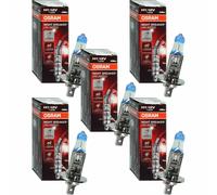5x Osram Night Breaker Ilimitado H1 +110% Bombilla Lámpara 12V 60/55 W P14, 5s