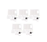 5X para Jetson B01 A02 2GB Placa de Desarrollo de Carcasa Acrílica Carcasa Protectora Universal con Ventilador de Refrigeración