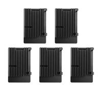5X para Raspberry Pi 4 Modelo B Caja de Aluminio, Enfriamiento Pasivo Aleación de Aluminio Carcasa Protectora Carcasa