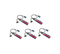 5X PCIe A PCI Express 16X Riser para Computadora PortáTil Tarjeta GráFica Externa EXP GDC BTC Miner MPCIe A PCI-e Ranura Tarjeta de MineríA