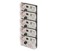 5x Photo porst boda Cámara/cámara desechable/Party Cámara (por 27 fotos, con flash, 5 unidades)