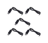 5X por UV-5R BL-5L 3800mAh Bateria de Alta Capacidad Linea de Carga USB para