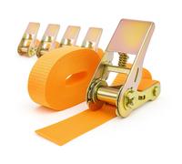 5x Profesional Trinquete Correa de Amarre 1tlg 6m 0,8t 0,8to 800KG Tüv/GS
