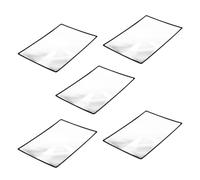 5X Reading Support Sheet Magnifier Magnifying Glass 3-Zoom Black