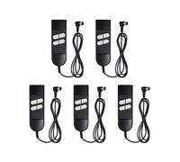 5X Reemplazo del Control Remoto del Sofá Eléctrico, Reemplazo del Control Remoto del Sillón Reclinable Eléctrico de 5 Pines y 4 Botones para OKIN