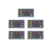 5X Relé de Retardo de Tiempo Digital Pantalla LED Interruptor de Control del Temporizador de Ciclo Relé de Temporización Ajustable Interruptor de