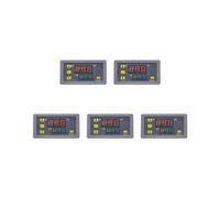 5X Relé de Retardo de Tiempo Digital Pantalla LED Interruptor de Control del Temporizador de Ciclo Relé de Temporización Ajustable Interruptor de