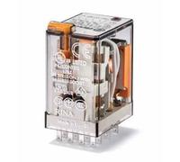 5X Relé: Electromagnético Industrial, 24VDC, 7A, 55.34.9.024.0040, Finder