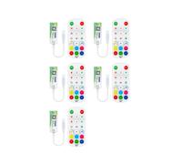 5X SP668E SPI RGB LED Controller 600 IC BT APP 2.4G RF Remote for WS2811 WS2812B DIY Dynamic Effect Pixels Strip Light