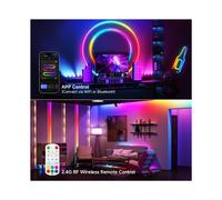 5X SP668E SPI RGB LED Controller 600 IC BT APP 2.4G RF Remote for WS2811 WS2812B DIY Dynamic Effect Pixels Strip Light