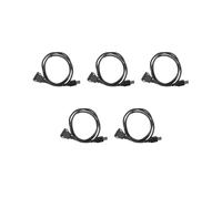 5X Tablero de Instrumentos del Coche Montaje Empotrado USB Macho Una Hembra Cable de Panel de Extensión de Enchufe 1M