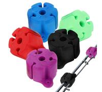 5X Taquero de caña de - Kit de Bola Fija portátil | Bolas de de Desgaste de Alta Densidad de Larga Densidad para portavasos, Accesorios livianos de en Bote para Uso Profesional y recr