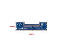 5X Tarjeta Adaptadora de Prueba Memory Stick para Portátil DDR4 Tarjeta Adaptadora de Prueba de Memory Stick Memoria A DDR4 de Escritorio con Tarjeta