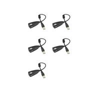 5X Tarjeta de Sonido USB Externa 7.1 Adaptador 5HV2 3D Audio Auricular Micrófono 3.5Mm para PC Portátil PC de Escritorio