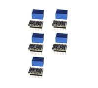 5X TMC5160 Stepper Motor Driver Step Stick SPI Silent 60V Motor Driver Piezas de Impresora 3D de Alta Potencia