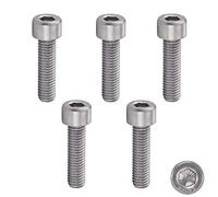 5x TORNILLO ALLEN CHC (BTR) M5 ACERO INOXIDABLE A2 METRICA DIN 912 CILINDRICA (M5x30)