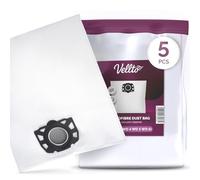 5x Vellto Bolsa para Aspiradora Compatibles con Kärcher 2.863-006.0 Bolsas Filtrantes de Repuesto WD4 WD5 WD6 WD5P WD6P Premium MV4 MV5 MV6 WD4.000 WD4.200 SE 6.100