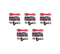 5X VER018 PRO PCI-e Riser Card USB 3.0 Cable 018 PCI Express 1X una 16X Extender Adaptador PCIe para BTC Mining (Rojo)