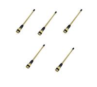 5X Vhf 136-174 Mhz 6,8 Pulgadas Antena Bnc para Radio Portatil V8 V80 V80E V82 V85