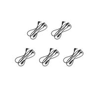 5X Vitoos 3 Vias Cable de Arnes de Cadena de Margaritas Electrodo Alambre de Cobre para Efectos de Guitarra Divisor Adaptador de Fuente de