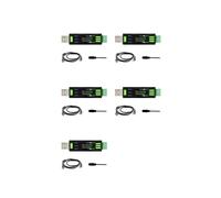 5X Waveshare Convertidor de Comunicación Serie USB una RS232/485 FT232RNL para Linux Android Win 11/10/8.1/8/7