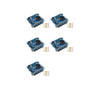 5X Waveshare POE HAT (C) para Raspberry Pi 4B/3B+, Power Over Ethernet HAT, Compatible con IEEE 802.3Af/Red Compatible con At