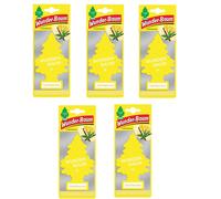 5x Wunderbaum Aroma Vainilla Árbol Ambientador Coche Espejo