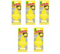 5x Wunderbaum Limón Aroma Árbol Ambientador Coche Ambientador Espejo Ambientador