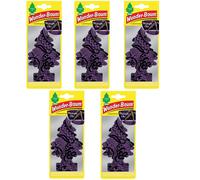 5x Wunderbaum Midnight Elegante Árbol Ambientador Coche Espejo
