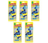 5X Wunderbaum Pina Colada Árbol Ambientador Auto Ambientador Espejo Fragancia