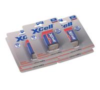 5X XCell Litio 9V Bloque 1200 mAh 6AM6 En Blister De 1