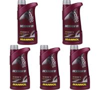 5x1 Litro Aceite de Transmisión MANNOL Dexron VI para Transmisión Automática