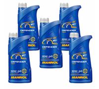 5X1 Litro MANNOL Defender 10W-40 Aceite Motor API SN ACEA A3/B4 MB 229.3 229.1