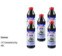 5x1 Litro Original Liqui Moly 1043 Lata ATF III Líquido Hidráulico