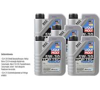 5x1 Litro Original Liqui Moly 3755 Top Tec 4600 5W-30 Aceite aceite motor