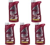 5x1 Litro Original MANNOL Aceite Mecanismo Automático Atf AG52 Special