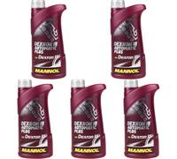5x1 Litro Original MANNOL Aceite Mecanismo Automático Dexron III Plus Gear Oil