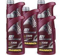 5x1 Litro Original MANNOL MN8210-4ME Atf Vehículo Multi