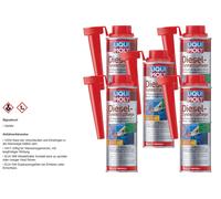 5x250ml LIQUI MOLY Mantenimiento Diesel Aditivo Combustible Aditivo