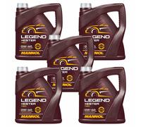 5x4 Litro Mannol Legend + Ester 0W-40 aceite motor Acea A3/B4